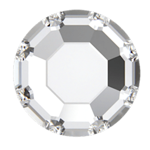 2000, 2058 & 2088 Swarovski Flatback No Hotfix, Crystal (001)