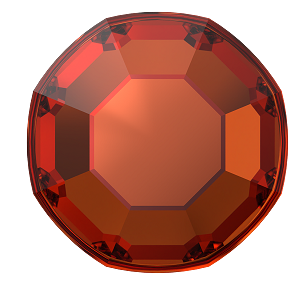 2000, 2058 &amp; 2088 Swarovski Flatback No Hotfix, Persian Red (1203)