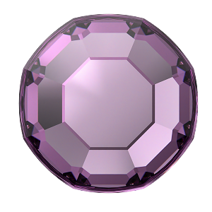 2000, 2058 & 2088 Swarovski Flatback No Hotfix, Amethyst (204)