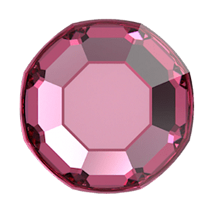 2000, 2058 & 2088 Swarovski Flatback No Hotfix, Rose (209)