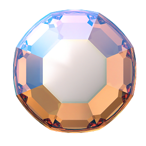 2000, 2058 & 2088 Swarovski Flatback No Hotfix, Light Rose Shimmer (223 SHIM)
