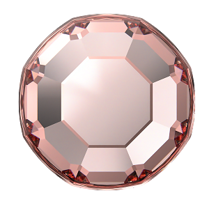 2000, 2058 & 2088 Swarovski Flatback No Hotfix, Rose Peach (262)
