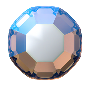 2000, 2058 & 2088 Swarovski Flatback No Hotfix, Tanzanite Shimmer (539 SHIM)