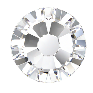 2000, 2058 & 2088 Swarovski Flatback No Hotfix, Crystal (001)