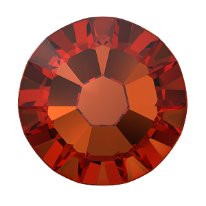 2000, 2058 &amp; 2088 Swarovski Flatback No Hotfix, Persian Red (1203)