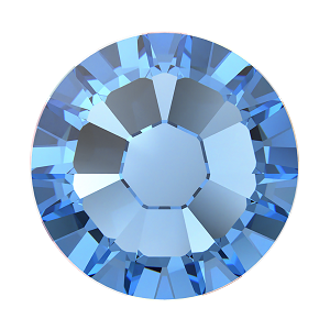 2058 &amp; 2088 Swarovski Flatback No Hotfix, ReCreated Ice Blue (1405)
