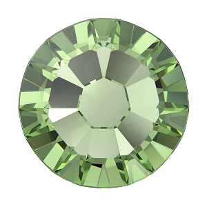 2000, 2058 & 2088 Swarovski Flatback No Hotfix, ReCreated Peridot (1408)