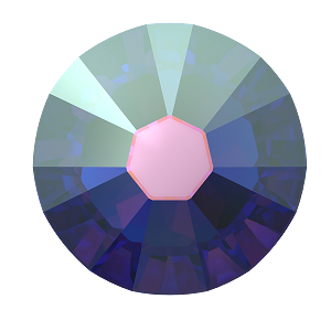 2000, 2058 & 2088 Swarovski Flatback No Hotfix, Sapphire AB (206 AB)