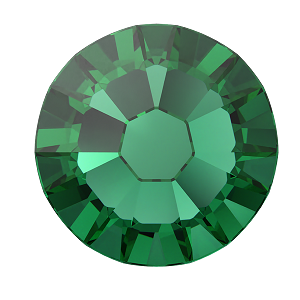 2058 &amp; 2088 Swarovski Flatback No Hotfix, Majestic Green (336)