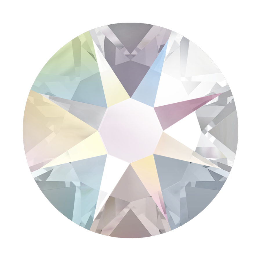2000, 2058 &amp; 2088 Swarovski Flatback No Hotfix, Crystal AB (001 AB)