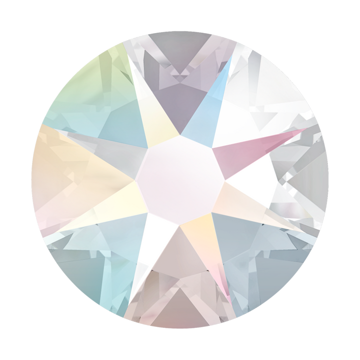 2000, 2058 &amp; 2088 Swarovski Flatback No Hotfix, Crystal AB (001 AB)