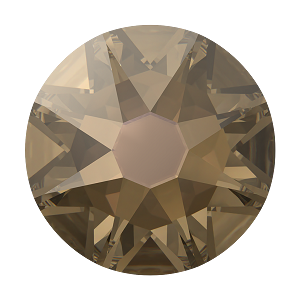 2058 &amp; 2088 Swarovski Flatback No Hotfix, Crystal Bronze F (001 BRON)
