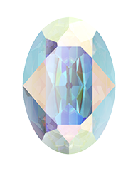 4120 Swarovski Oval Fancy Stones, Crystal AB (001 AB)