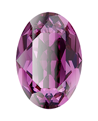 4120 Swarovski Oval Fancy Stones, Amethyst (204)