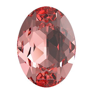 4120 Swarovski Oval Fancy Stones, Rose Peach (262)