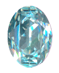 4120 Swarovski Oval Fancy Stones, Light Azore (361)