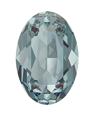 4120 Swarovski Oval Fancy Stones, Aquamarine Ignite (202 IGNIT)