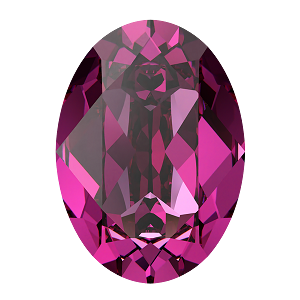 4120 Swarovski Oval Fancy Stones, Dark Rose (1201)