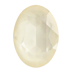 4120 Swarovski Oval Fancy Stones, Crystal Linen Ignite (001 L164I)
