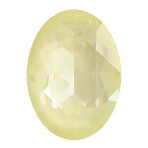 4120 Swarovski Oval Fancy Stones, Crystal Soft Yellow Ignite (001 L169I)