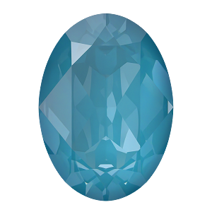 4120 Swarovski Oval Fancy Stones, Crystal Teal Ignite (001 L178I)