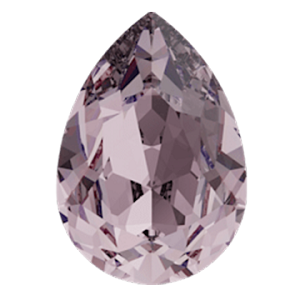 4320 Swarovski Pear Fancy Stones, Light Amethyst (212)