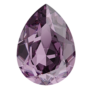 4320 Swarovski Pear Fancy Stones, Iris (219)