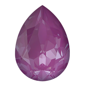 4320 Swarovski Pear Fancy Stones, Crystal Orchid Ignite (001 L171I)