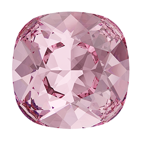 4470 Swarovski Cushion Fancy Stones, Light Rose (223)