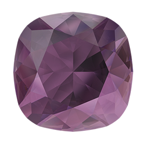 4470 Swarovski Cushion Fancy Stones, Amethyst Ignite (204 IGNIT)