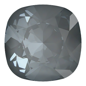4470 Swarovski Cushion Fancy Stones, Crystal Dark Grey Ignite (001 L111I)