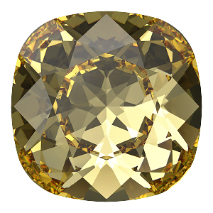4470 Swarovski Cushion Fancy Stones, ReCreated Dark Jonquil (1407)