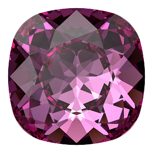 4470 Swarovski Cushion Fancy Stones, Dark Rose (1201)