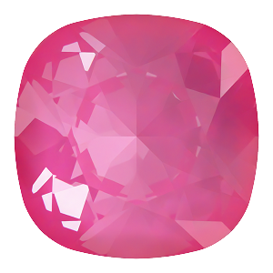 4470 Swarovski Cushion Fancy Stones, Crystal Electric Pink Ignite (001 L137I)