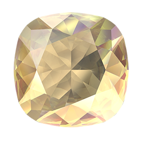 4470 Swarovski Cushion Fancy Stones, Light Colorado Topaz Ignite (246 IGNIT)