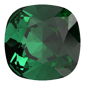 4470 Swarovski Cushion Fancy Stones, Majestic Green (336)