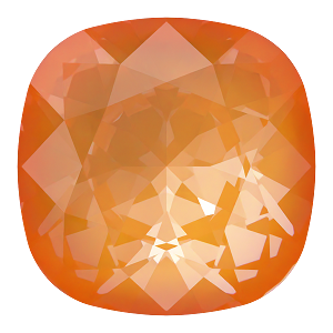 4470 Swarovski Cushion Fancy Stones, Crystal Mango Ignite (001 L152I)