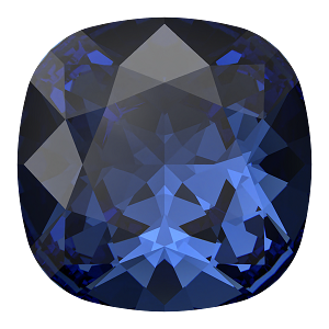 4470 Swarovski Cushion Fancy Stones, ReCreated Dark Sapphire (1404)