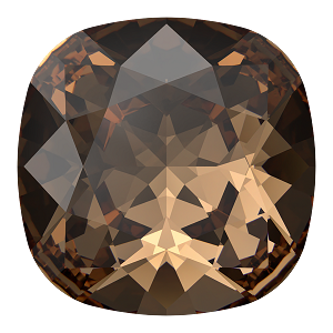 4470 Swarovski Cushion Fancy Stones, ReCreated Light Smoked Topaz (1402)