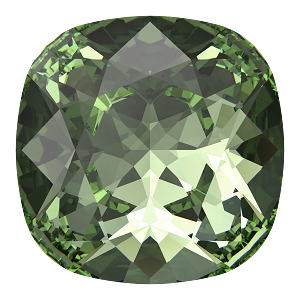 4470 Swarovski Cushion Fancy Stones, ReCreated Peridot (1408)