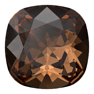 4470 Swarovski Cushion Fancy Stones,  ReCreated Smoked Topaz (1403)