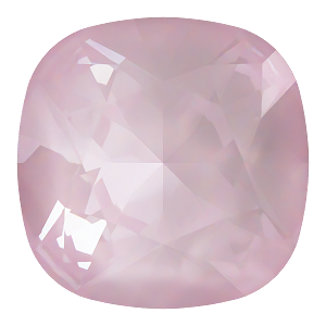 4470 Swarovski Cushion Fancy Stones, Crystal Soft Rose Ignite (001 L167I)