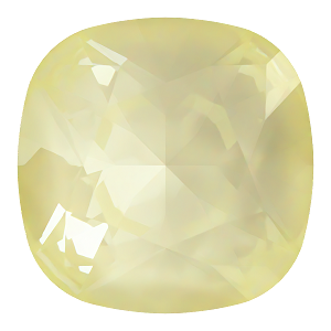 4470 Swarovski Cushion Fancy Stones, Crystal Soft Yellow Ignite (001 L169I)