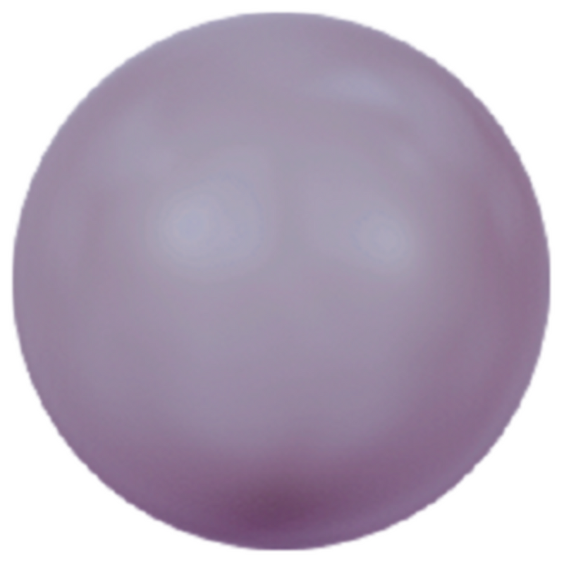 5810 Round Pearls, Crystal Light Amethyst Pearl (001 934)