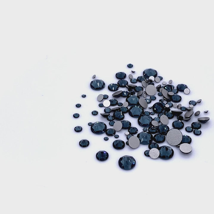 2058 &amp; 2088 Swarovski Flatback No Hotfix Mix Sizes, Montana (207)