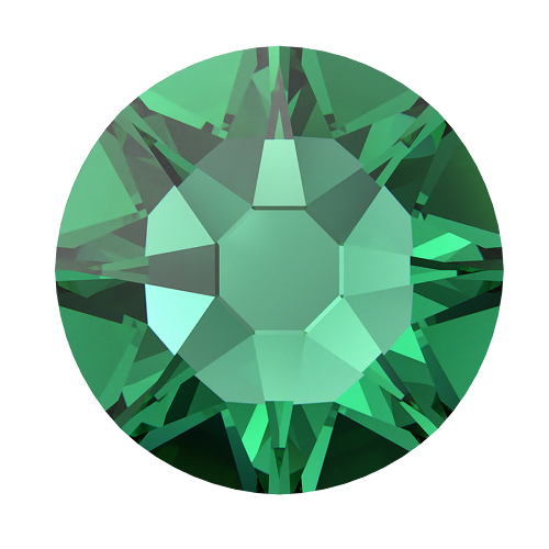 2058 &amp; 2088 Swarovski Flatback No Hotfix, Majestic Green (336)