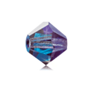 Preciosa 451 69 302 Rondelle Bead, Crystal Bermuda Blue (00030 296 BBl)