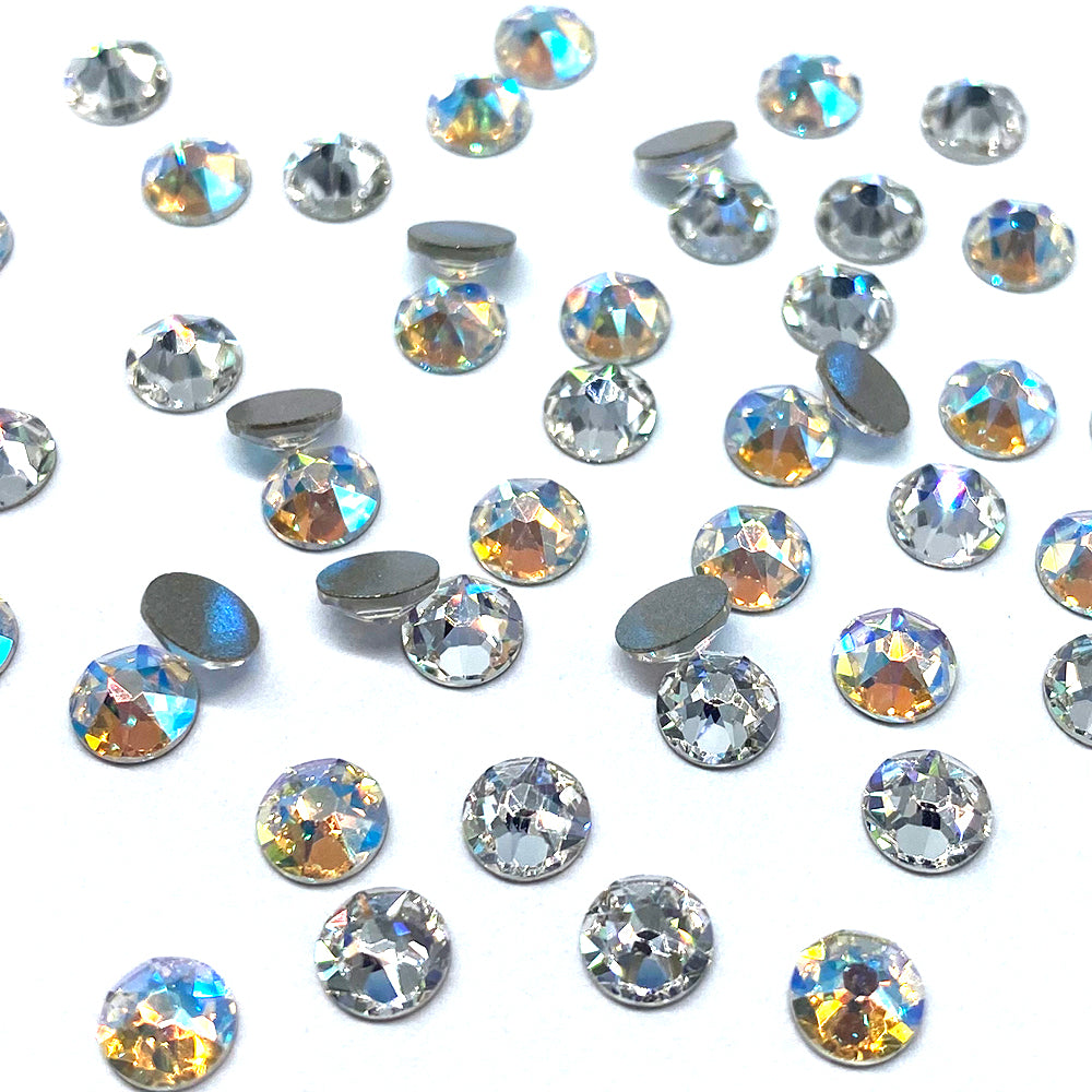 2058 &amp; 2088 Swarovski Flatback No Hotfix, Crystal Shimmer Combo Mix
