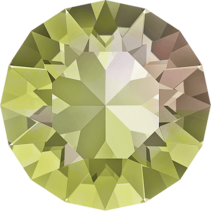1028 & 1088 Swarovski Chaton & Round Stones, Crystal Luminous Green (001 LUMG)