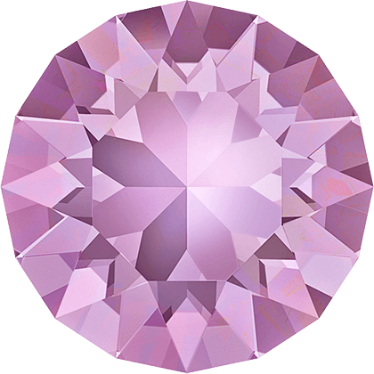 1028 &amp; 1088 Swarovski Pointed Back Chaton Round Stones, Light Amethyst (212)